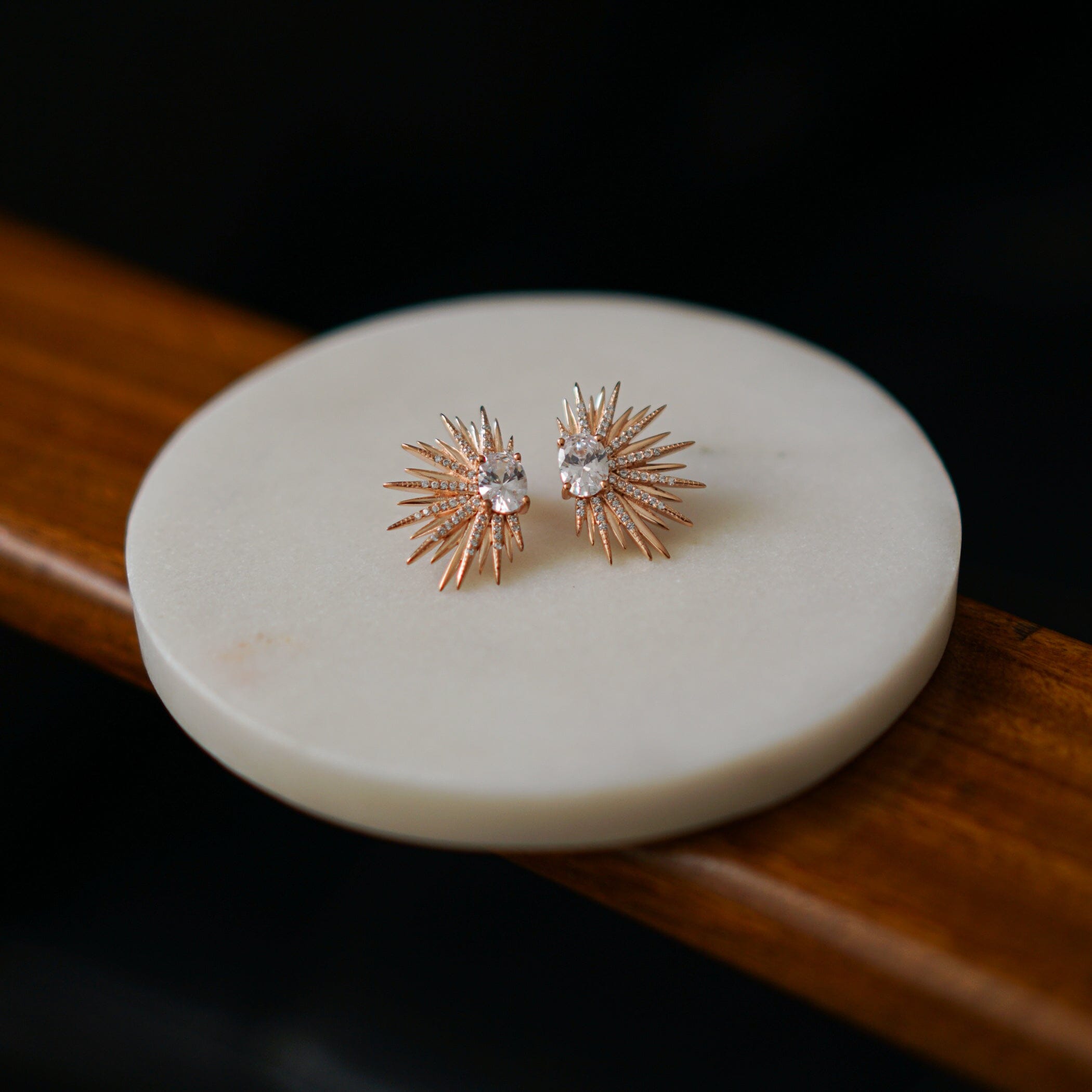 Celestial Sun Earrings - Mantarraya NYC