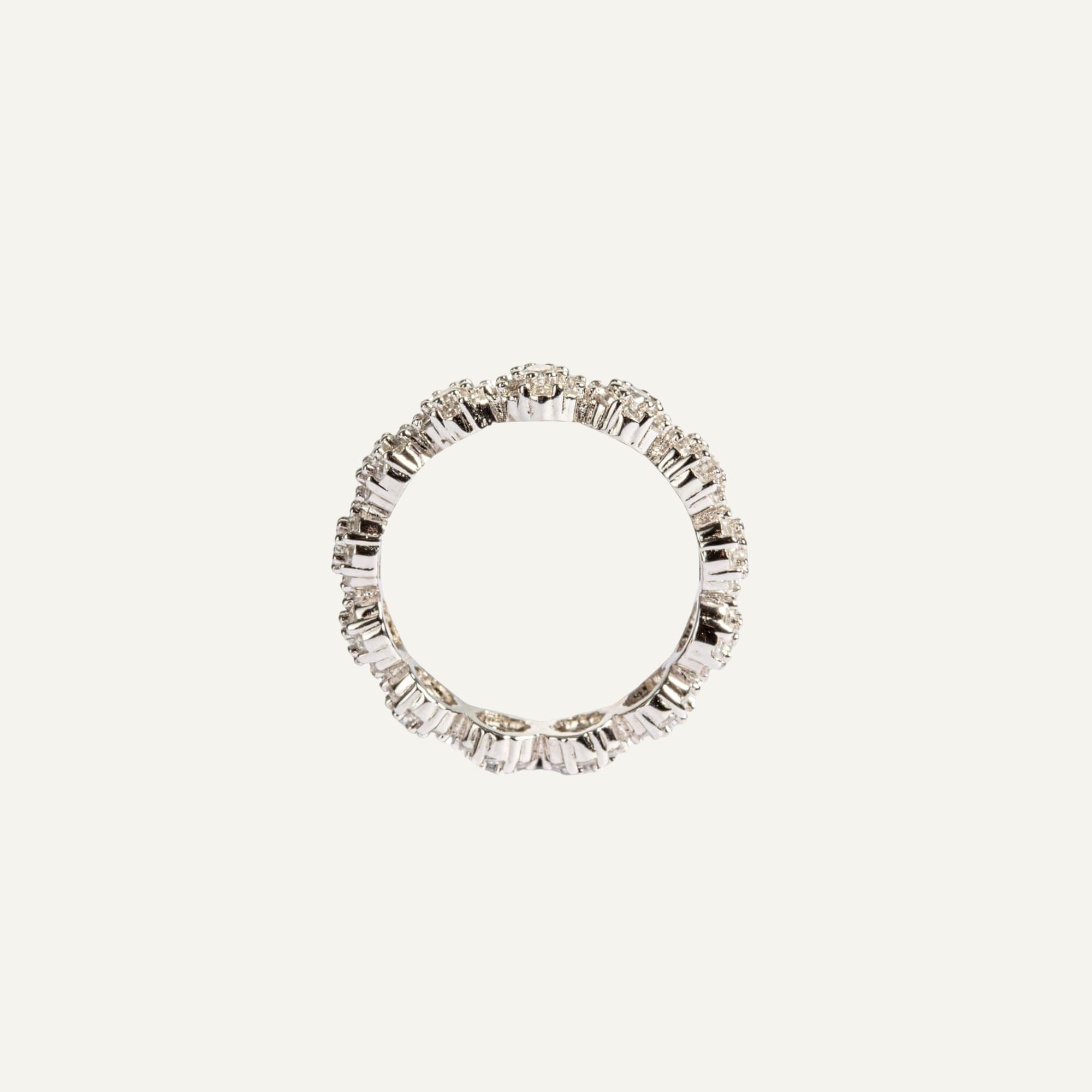 Daisy Eternity Ring - Mantarraya NYC