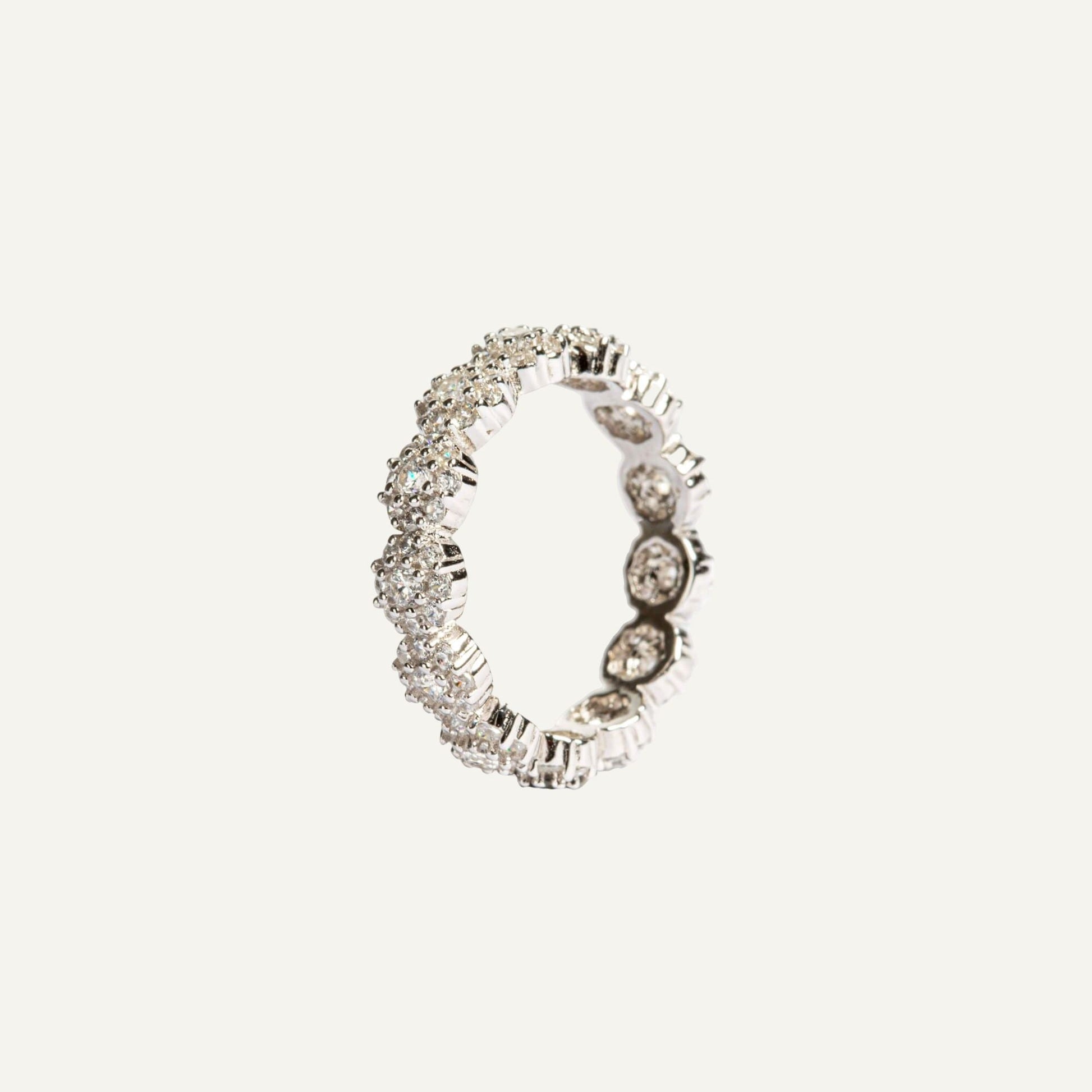 Daisy Eternity Ring - Mantarraya NYC