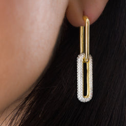 Link Chain Earrings - Mantarraya NYC