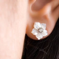 Special Anniversary - Magnolia & Flower Power Earrings - Mantarraya NYC
